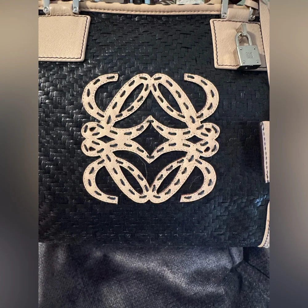 Loewe Woven Amazona Satchel - Picture 3 of 15